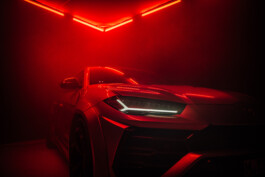 Lamborghini Urus in red Phil Pham Portfolio 2022