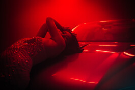 Lamborghini Urus in red